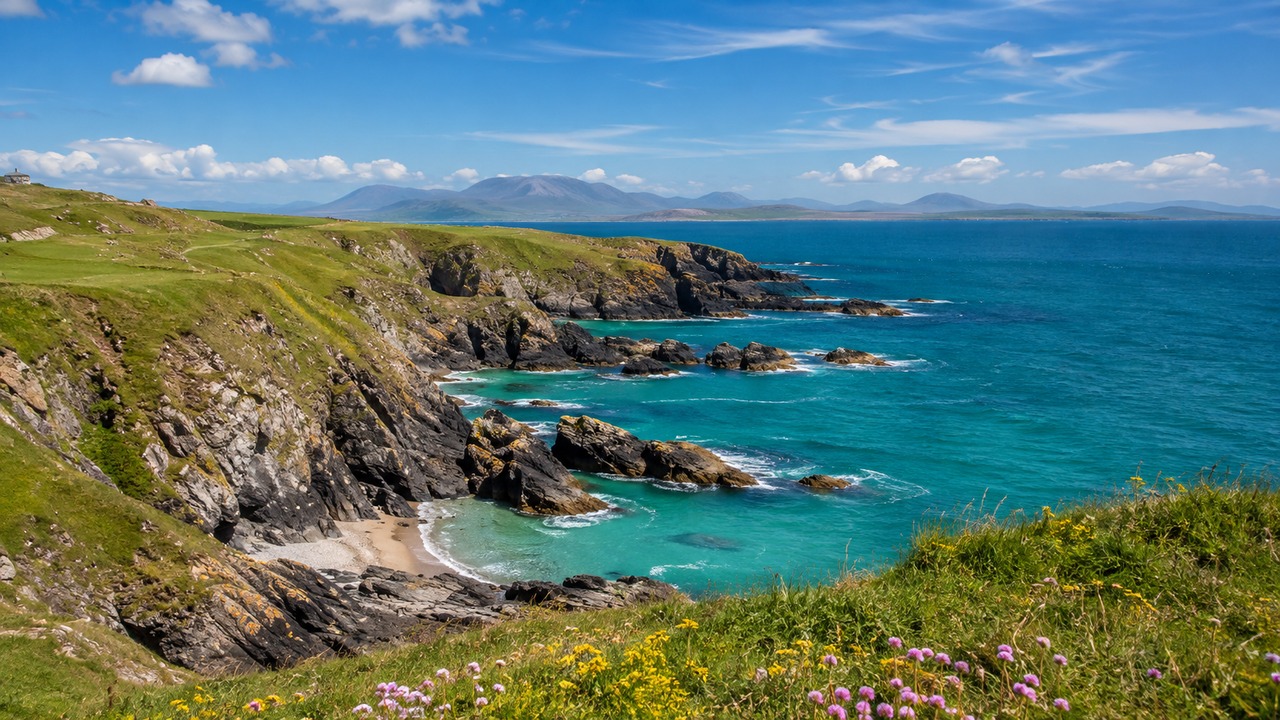 Dramatic coastline around Anglesey