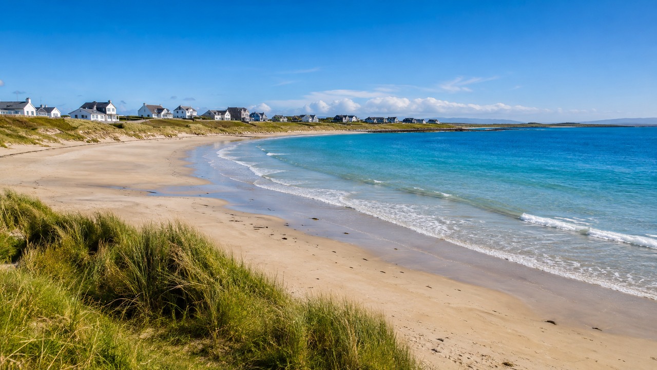 Rhosneigr beach on Anglesey