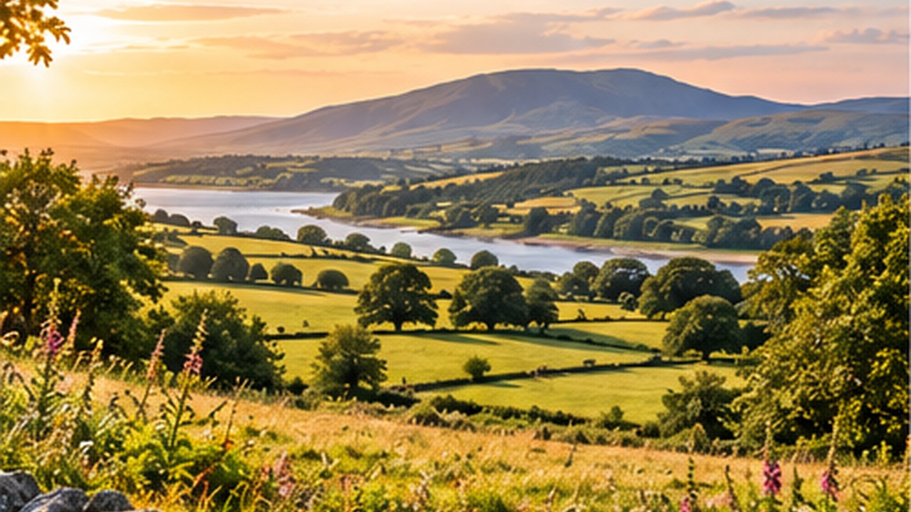 Carmarthenshire countryside and landscape