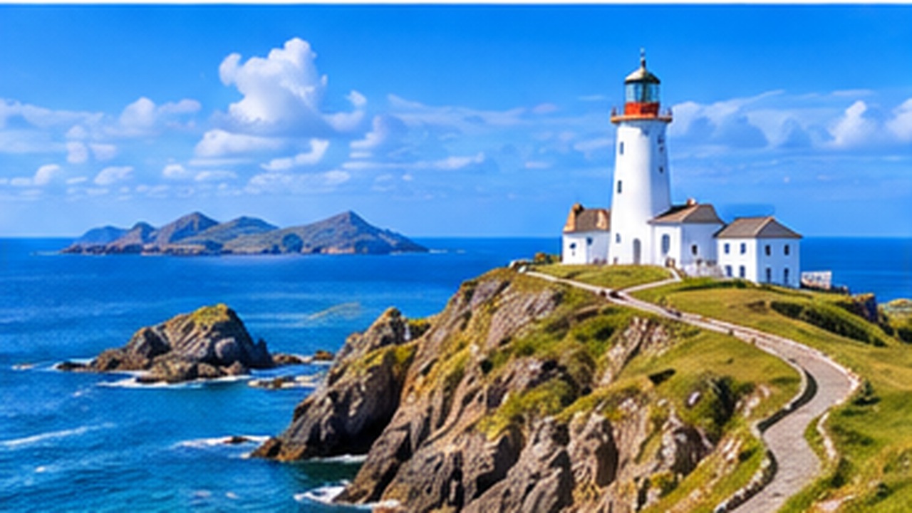 Anglesey coastline in North Wales