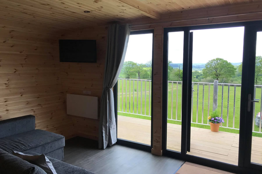 View at The Cothi Pod