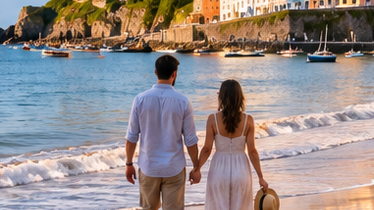 Romantic coastal holiday for couples in Wales