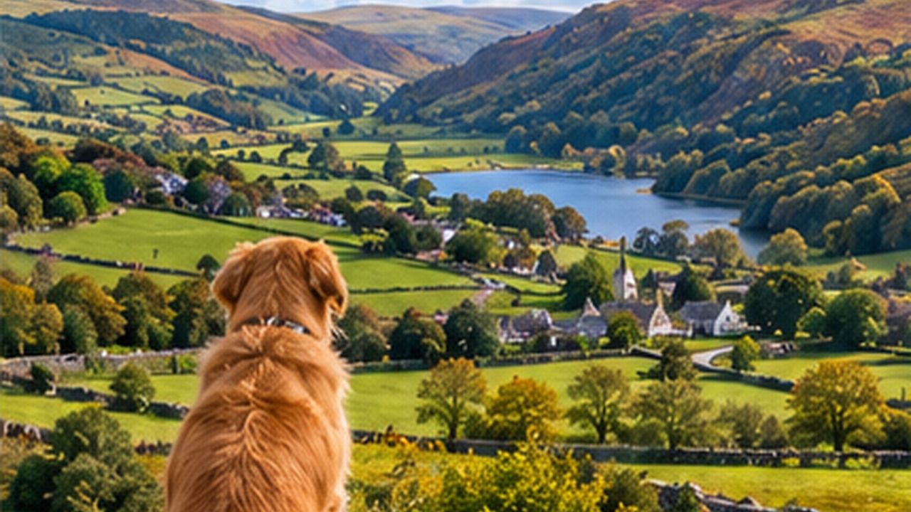 Dog friendly countryside holiday in Mid Wales