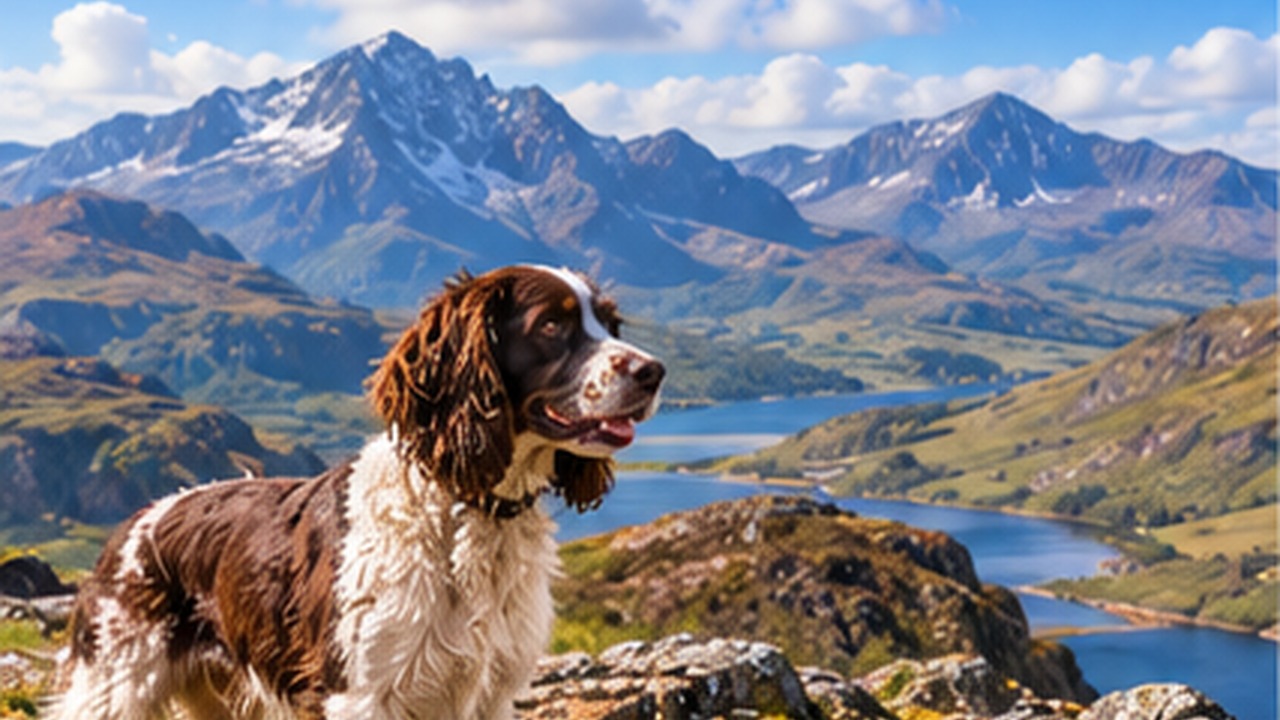 Dog friendly walking holiday in the Welsh mountains