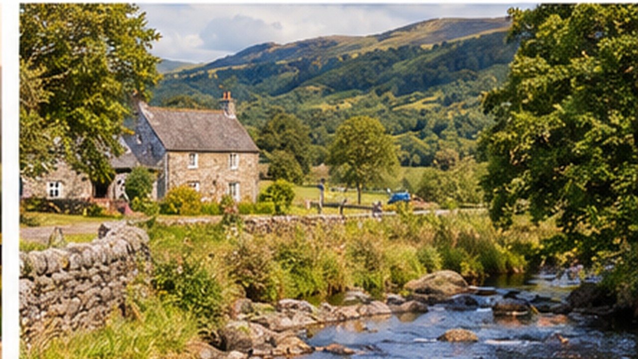 Quiet rural holiday in Wales