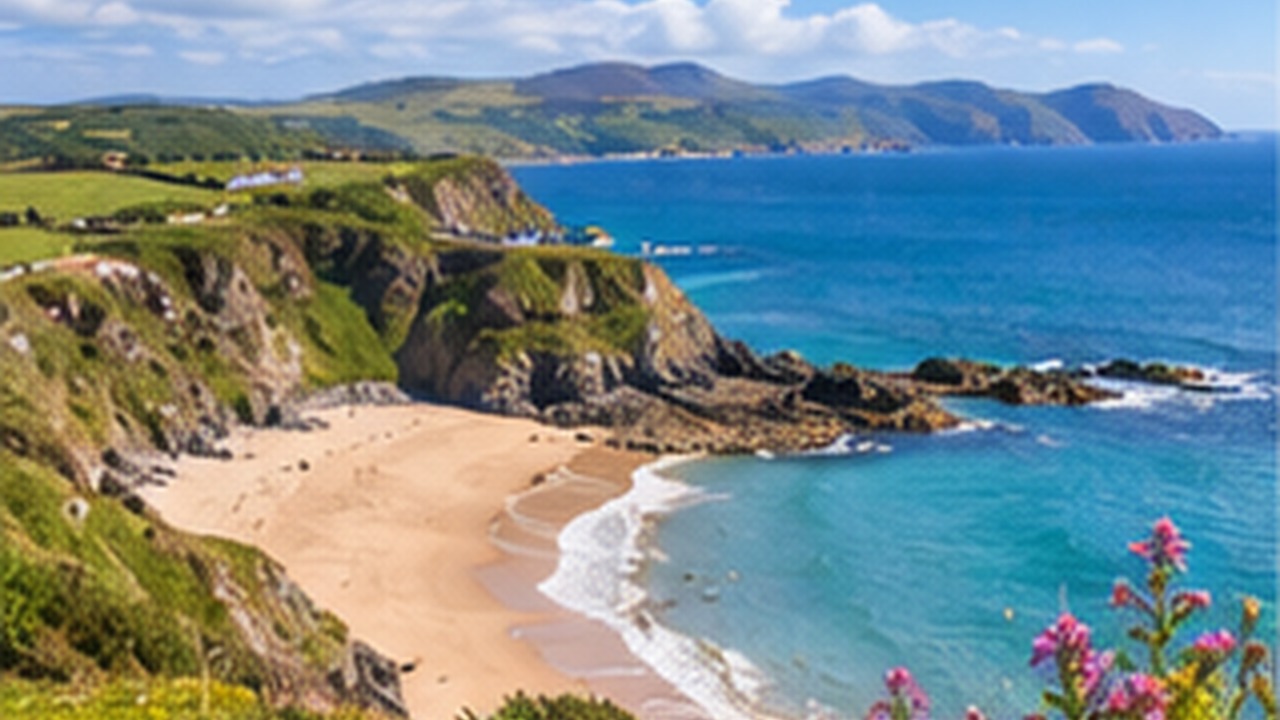 Welsh coast, countryside and mountains