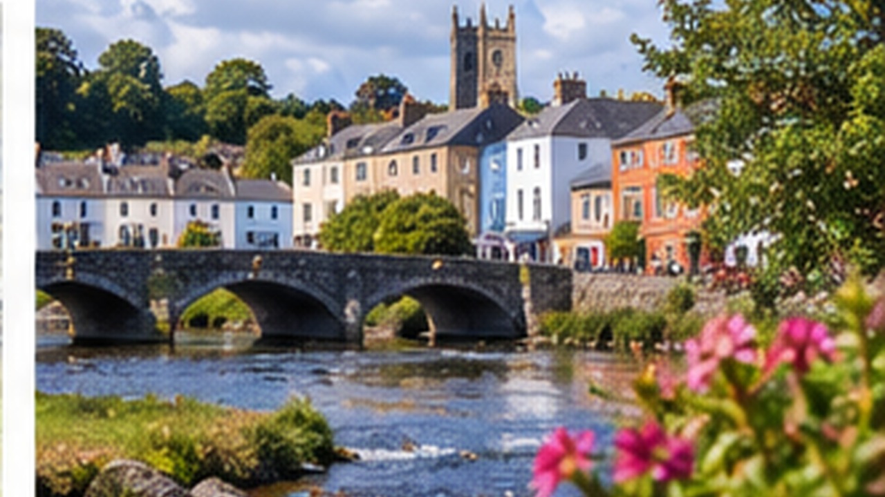 Welsh town and countryside ideal for a short break