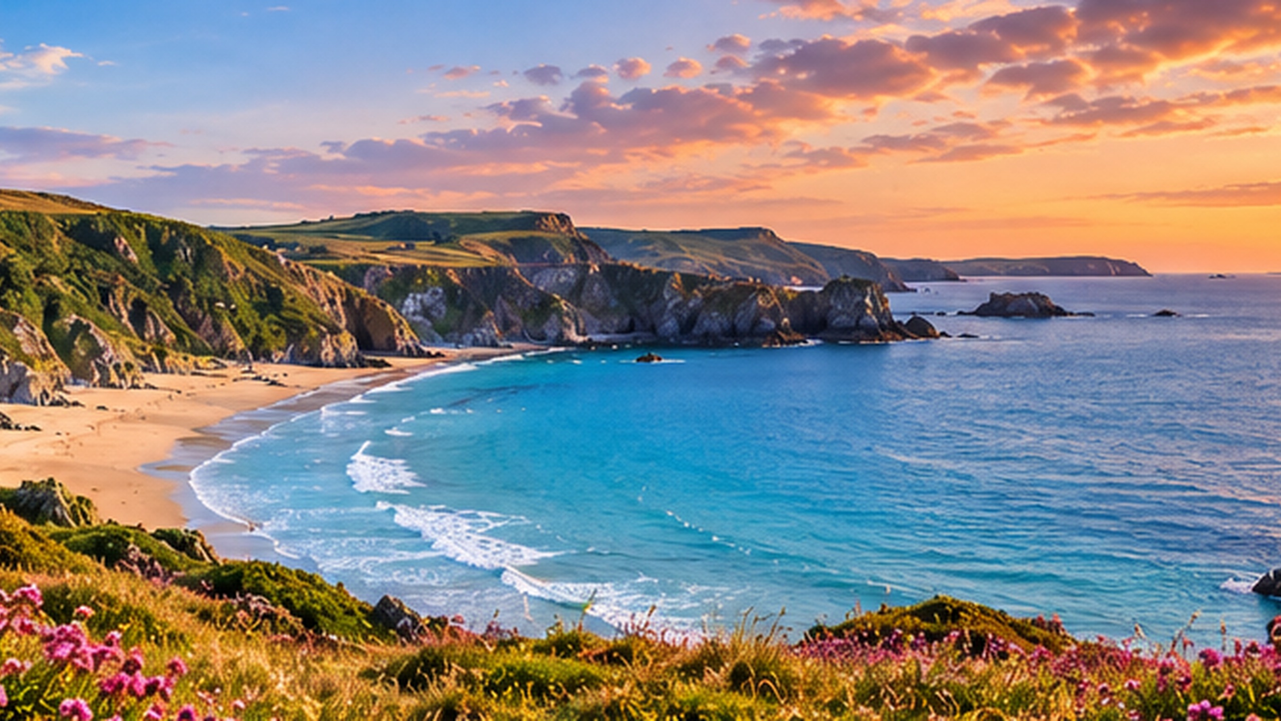 Holiday accommodation and scenery in Wales