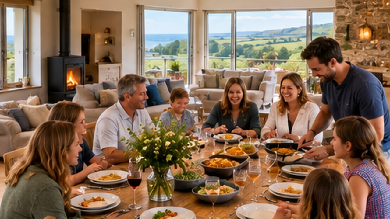 Luxury large group accommodation in Wales