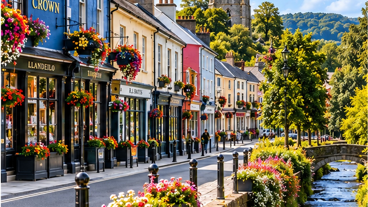 Llandeilo and Tywi Valley countryside