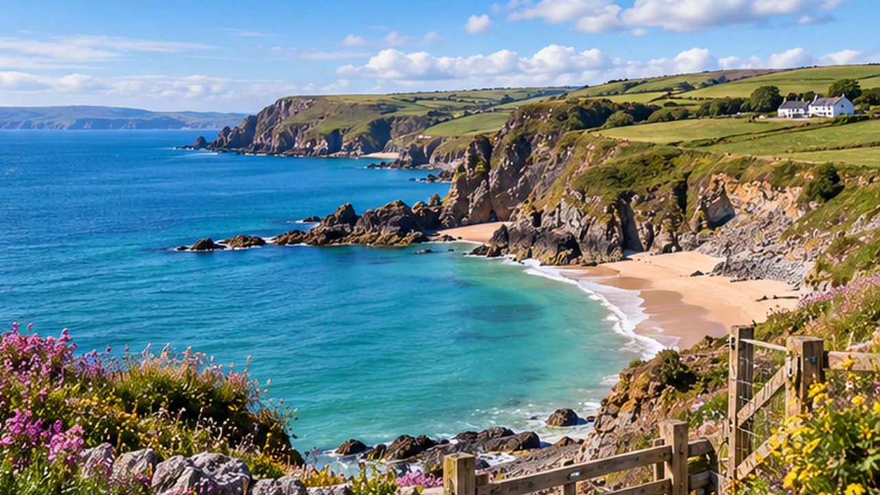 Luxury coastal holiday let in Wales