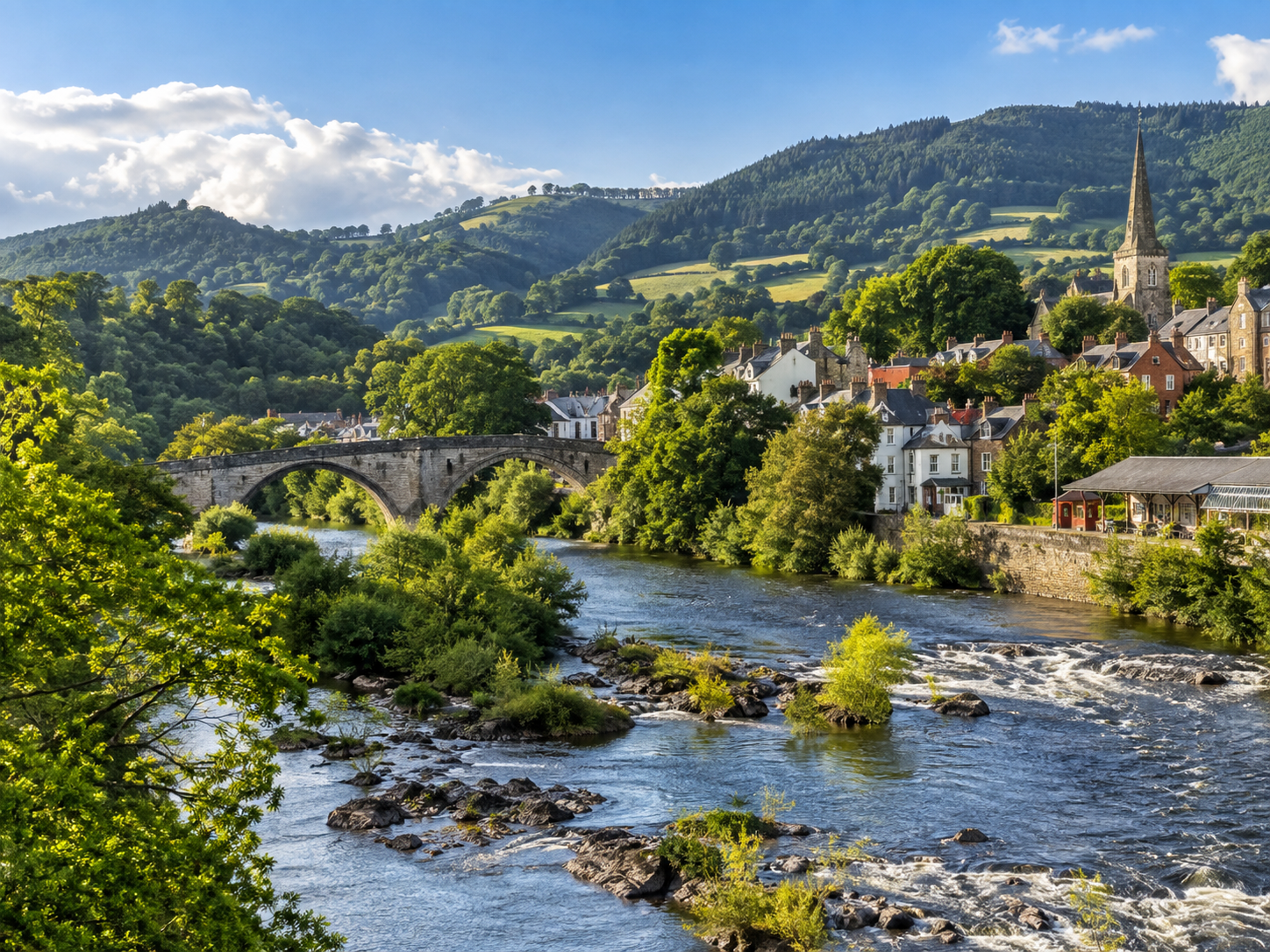 Llangollen and Dee Valley in North East Wales