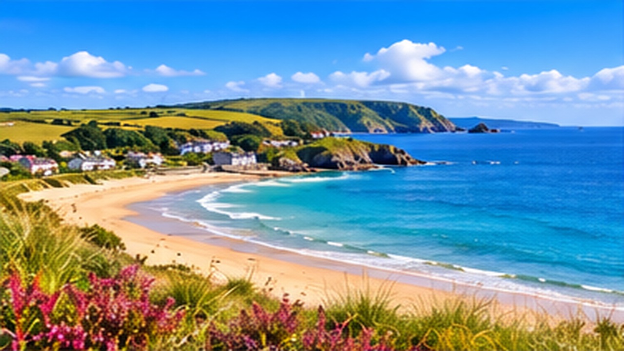 Llŷn Peninsula coast in North Wales