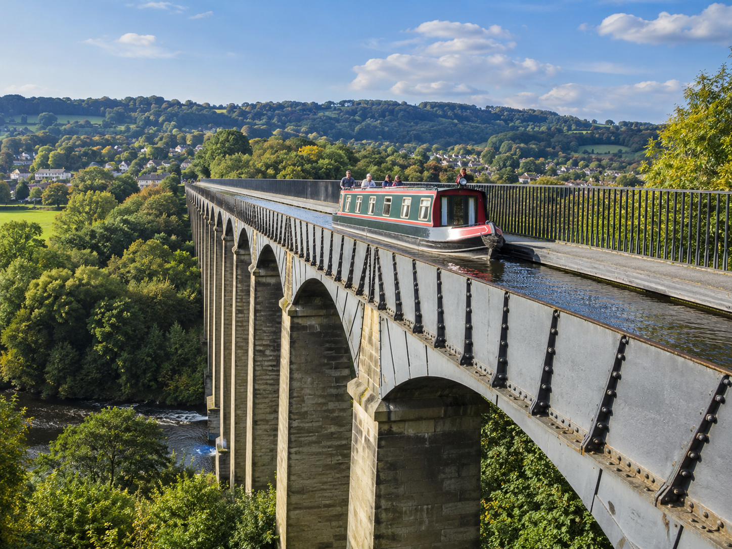 Pontcysyllte Aqueduct near Wrexham