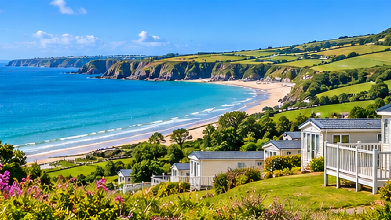 Static caravan holidays in West Wales
