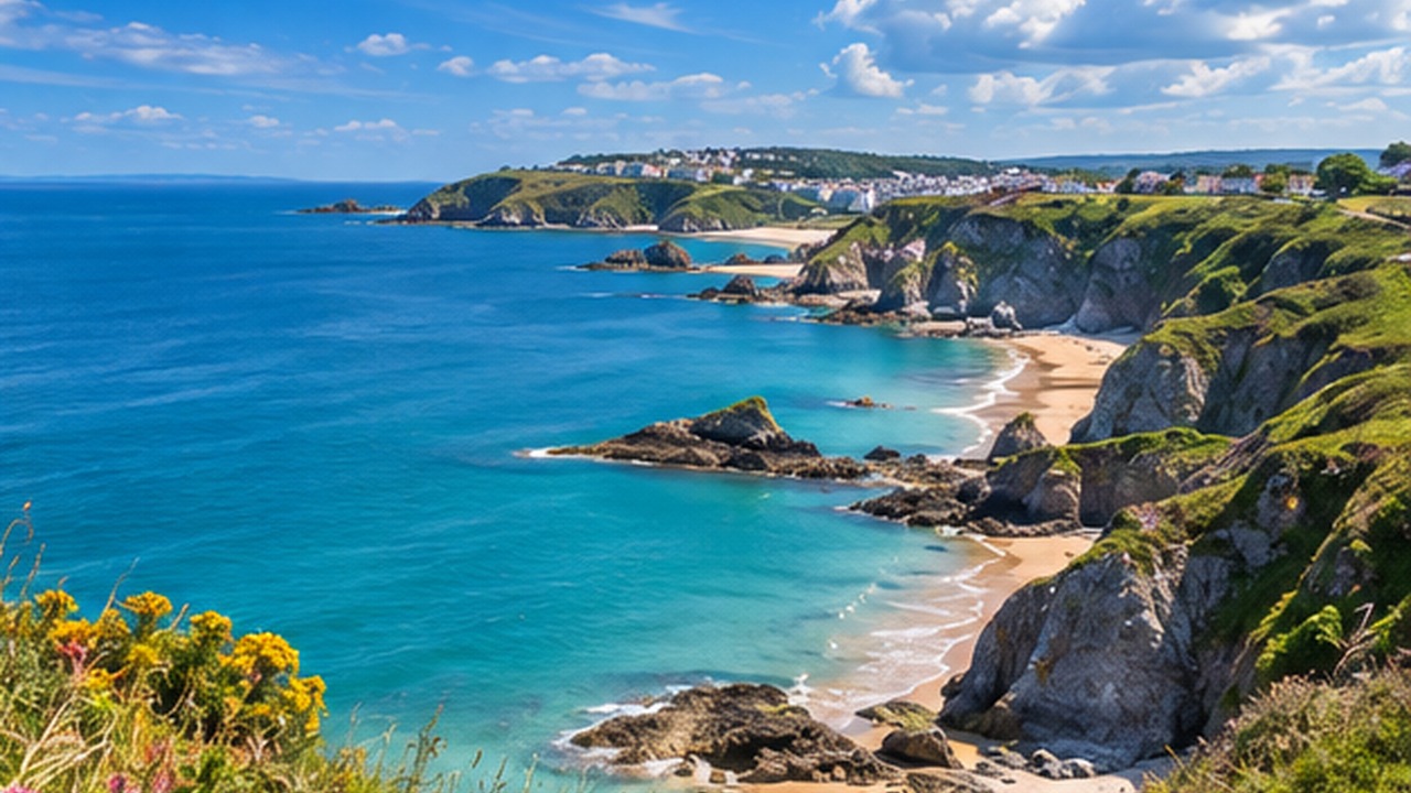 Tenby and the Pembrokeshire coastline