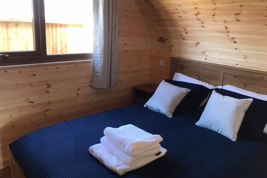Double bedroom inside The Cennen