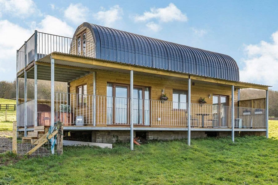 The Dutchy luxury Dutch barn conversion near Llandeilo
