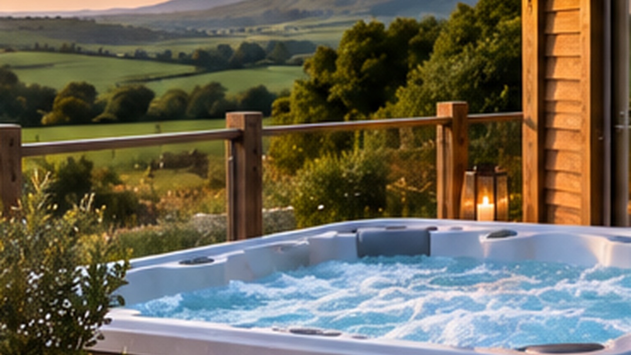 Hot tub weekend break in Wales