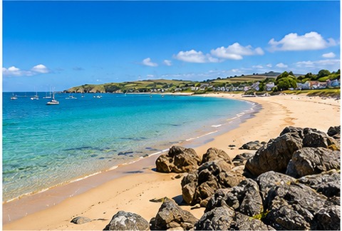 Abersoch beach on the Llŷn Peninsula